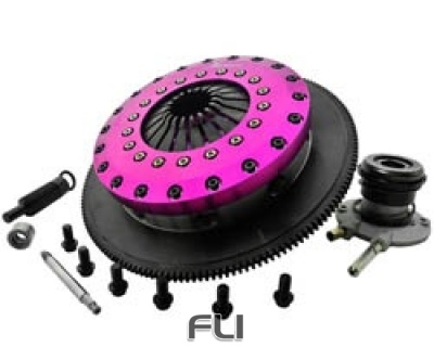 Xtreme Performance - 230mm Rigid Ceramic Twin Plate Clutch Kit Incl Flywheel & CSC