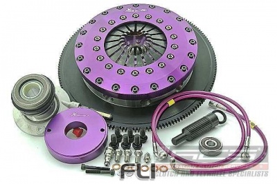 Xtreme Performance - 230mm Rigid Ceramic Twin Plate Clutch Kit Incl Flywheel & CSC