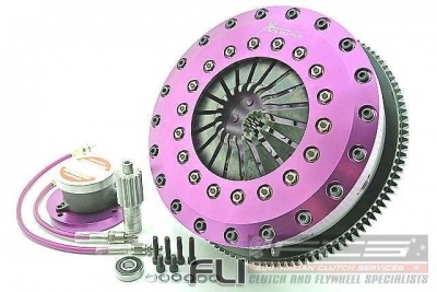 Xtreme Performance - 230mm Rigid Ceramic Twin Plate Clutch Kit Incl Flywheel & CSC